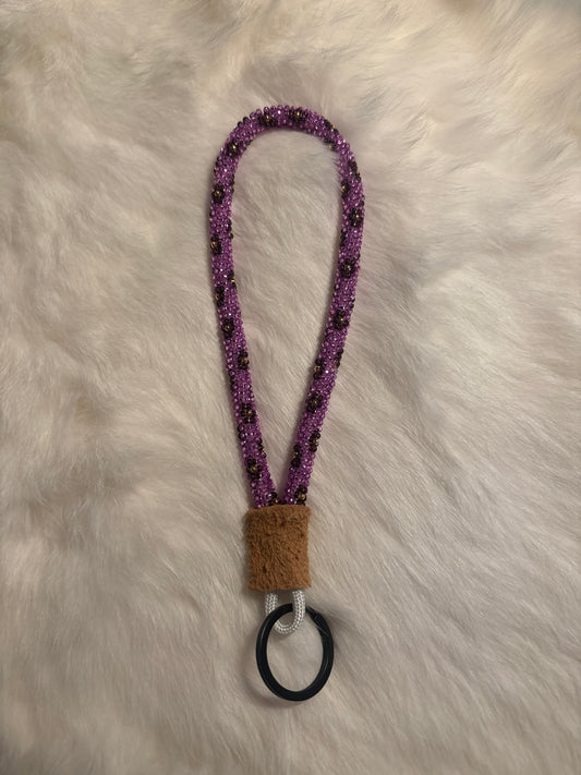 purple lanyard
